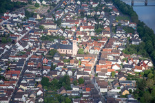 Parish Church of St. Nicholas on the banks of the Main in the district Klein-Krotzenburg in Hainburg in the state Hesse, Germany