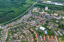 Chemnitzer Straße in Hanau in the state Hesse, Germany