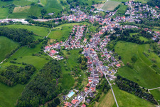 From the northeast in the district Ober-Beerbach in Seeheim-Jugenheim in the state Hesse, Germany