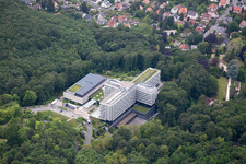 Aerial photograpy of Seeheim-Jugenheim in the state Hesse, Germany