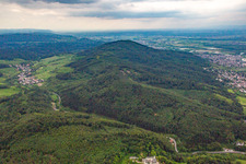Melibokus from the north in the district Alsbach in Alsbach-Hähnlein in the state Hesse, Germany