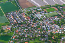Bahnhofstr in the district Alsbach in Alsbach-Hähnlein in the state Hesse, Germany