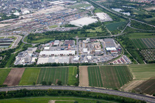BASF in the district Pfingstweide in Ludwigshafen am Rhein in the state Rhineland-Palatinate, Germany