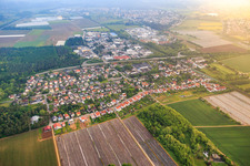 Main Street in the district Sandwiese in Alsbach-Hähnlein in the state Hesse, Germany