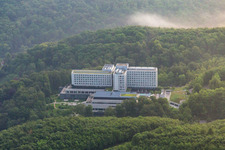 Lufthansa Seeheim GmbH in Seeheim-Jugenheim in the state Hesse, Germany out of the air