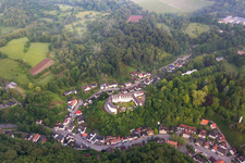 District Schönberg in Bensheim in the state Hesse, Germany