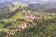 On the Juhöhe in the district Bonsweiher in Mörlenbach in the state Hesse, Germany