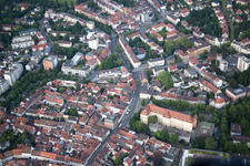 Pfinztalstr in the district Durlach in Karlsruhe in the state Baden-Wuerttemberg, Germany