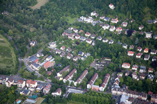 Kastellstr in the district Durlach in Karlsruhe in the state Baden-Wuerttemberg, Germany