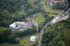 Jöhlinger Street in Weingarten in the state Baden-Wuerttemberg, Germany