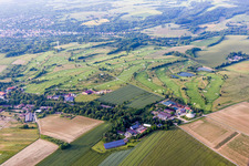Grounds of the Golf course at Golfclub Bruchsal e.V. in Bruchsal in the state Baden-Wurttemberg, Germany