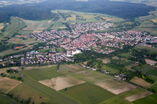District Heidelsheim in Bruchsal in the state Baden-Wuerttemberg, Germany