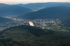 Neckar Valley in Neckargemünd in the state Baden-Wuerttemberg, Germany