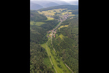 District Brombach in Eberbach in the state Baden-Wuerttemberg, Germany