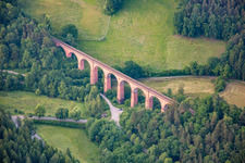 Himbächel Viaduct in the district Hetzbach in Oberzent in the state Hesse, Germany