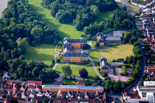 Castle of  Schloss Kleinheubach at the shore of the river Main in Kleinheubach in the state Bavaria