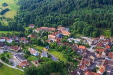 Benediktushof - Center for Meditation and Mindfulness Seminar and Conference Center GmbH in Holzkirchen in the state Bavaria, Germany from above