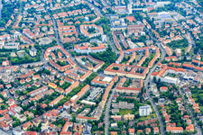 Wittelsbacherstrasse in the district Frauenland in Würzburg in the state Bavaria, Germany