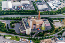 Site waste and recycling sorting of Wuerzburger Recycling GmbH (WRG) in Wuerzburg in the state Bavaria, Germany