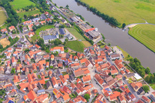 St. John the Baptist, Main ferry Wipfeld and Gleitsmann timber trade in Wipfeld in the state Bavaria, Germany