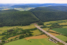 Tunnel portal of the A71 in Ritschenhausen in the state Thuringia, Germany