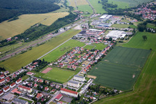 District Obermaßfeld in Obermaßfeld-Grimmenthal in the state Thuringia, Germany