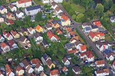 Waldstr in Kandel in the state Rhineland-Palatinate, Germany out of the air