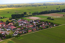 Mandelbergstr in the district Duttweiler in Neustadt an der Weinstraße in the state Rhineland-Palatinate, Germany