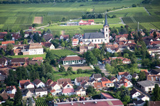 Church building in the village of in Edesheim in the state Rhineland-Palatinate