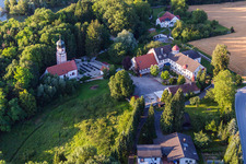 Cemetery in Bauerngasse in the district Oberframmering in Landau an der Isar in the state Bavaria, Germany