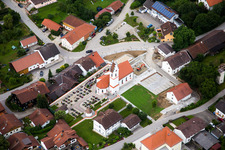 Church building in the village of in the district Rattenbach in Rimbach in the state Bavaria, Germany