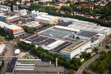 Building and production halls on the premises nora systems GmbH in Weinheim in the state Baden-Wurttemberg, Germany