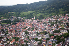 District Leutershausen in Hirschberg an der Bergstraße in the state Baden-Wuerttemberg, Germany