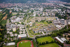 Handschuhsheim, Neuenheimer Feld, University Heidelberg in the district Neuenheim in Heidelberg in the state Baden-Wuerttemberg, Germany