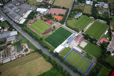 Hockey club in the district Am Kirchheimer Weg in Heidelberg in the state Baden-Wuerttemberg, Germany