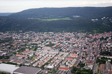 Oblique view of District Rohrbach in Heidelberg in the state Baden-Wuerttemberg, Germany