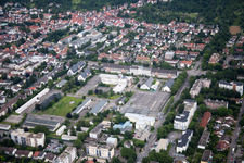 District Rohrbach in Heidelberg in the state Baden-Wuerttemberg, Germany from above
