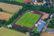 ASV sports field in Eppelheim in the state Baden-Wuerttemberg, Germany
