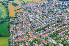 Rheingönnheimer Straße in Altrip in the state Rhineland-Palatinate, Germany