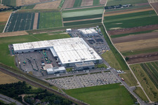 Palatinate Market in the district Rheingönheim in Ludwigshafen am Rhein in the state Rhineland-Palatinate, Germany