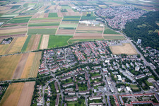 District Gartenstadt in Ludwigshafen am Rhein in the state Rhineland-Palatinate, Germany