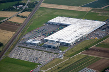 Wholesale market in the district Rheingönheim in Ludwigshafen am Rhein in the state Rhineland-Palatinate, Germany