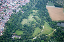 Michaelsberg in Maudacher Bruch in the district Maudach in Ludwigshafen am Rhein in the state Rhineland-Palatinate, Germany