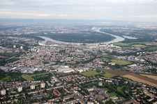 District Mundenheim in Ludwigshafen am Rhein in the state Rhineland-Palatinate, Germany