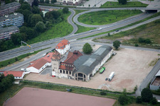 Drone image of Worms in the state Rhineland-Palatinate, Germany