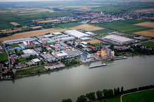 Rhein-Dürkheim, Industrial Area South in the district Rheindürkheim in Worms in the state Rhineland-Palatinate, Germany