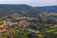 Bolander Way in Dannenfels in the state Rhineland-Palatinate, Germany