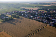 Oblique view of Dalheim in the state Rhineland-Palatinate, Germany