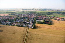 Dalheim in the state Rhineland-Palatinate, Germany out of the air