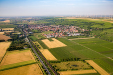 Guntersblum in the state Rhineland-Palatinate, Germany